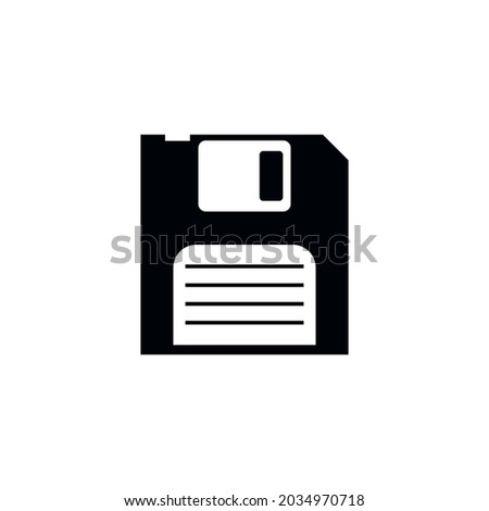 Floppy disk icon design illustration template