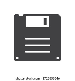 Floppy disk icon. Diskette vector sign. Save icon EPS 10