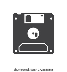 Floppy disk icon. Diskette vector sign. Save icon. EPS 10