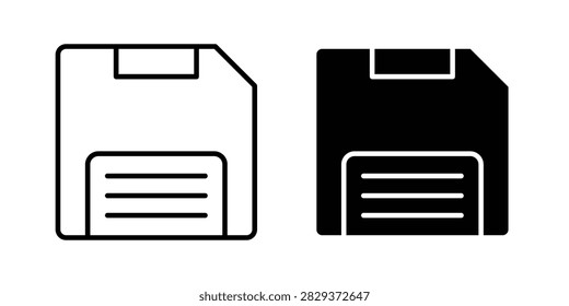 Floppy disk icon flat illustrations collection. EPS10