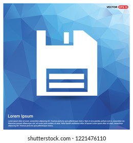 Floppy DIsk Icon - Free vector icon