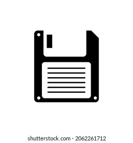 floppy disk icon. illustration vector graphic of floppy disk.