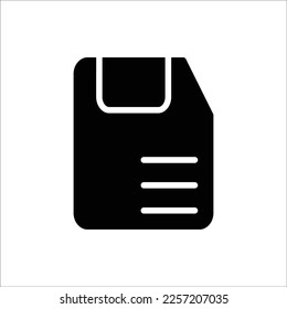 Diskettensymbol oder Logo-Illustration für die Website. perfekte Nutzung für Web, Pattem, Design, etc.



