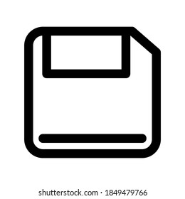 floppy disk icon or logo isolated sign symbol vector illustration - high quality black style vector icons
