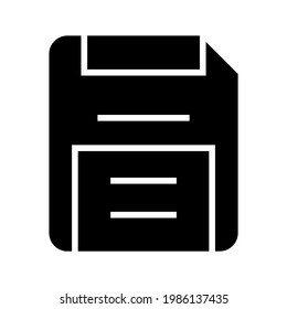 floppy disk icon or logo isolated sign symbol vector illustration - high quality black style vector icons
