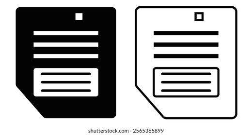  floppy disk icon set with flat design. save storage floppy disk icon for apps and web . vector illustration  eps 10.