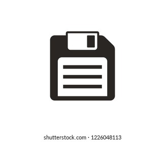 Floppy disk icon sign symbol