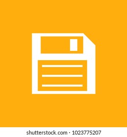 Floppy Disk icon, stock vector, eps10.