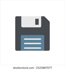 Diskettensymbol für Speicher- und Datensicherung.