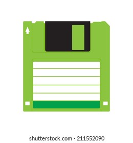 Floppy disk icon - Vector