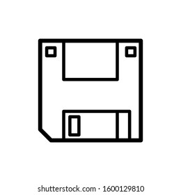 Floppy disk icon vector design template