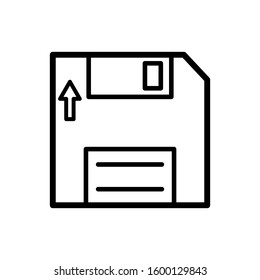 Floppy disk icon vector design template