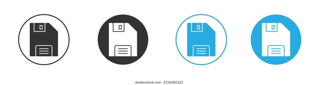 Floppy disk icons, for mobile concept and web design. vector illustration. EPS10