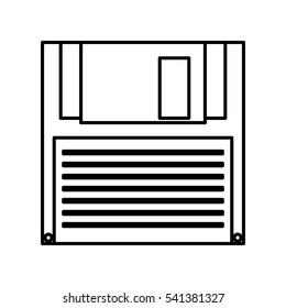 floppy disk isolated icon vector illustration design