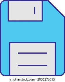 Floppy Disk Isolated Vector icon which can easily modify or edit