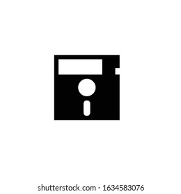 Floppy disk line icon. linear style sign for mobile concept and web design