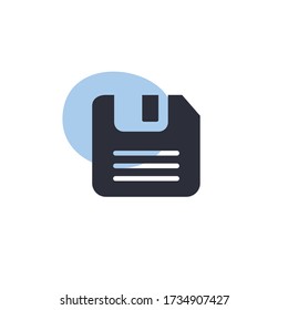 Diskette - Modern Icon (Piktogramm)