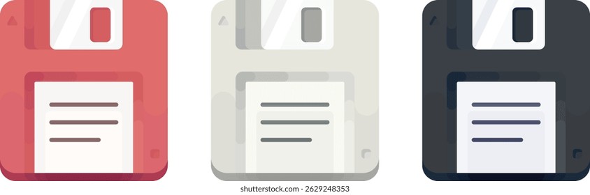 Floppy disk from old school computer