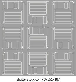 Floppy disk pattern