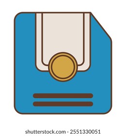 floppy disk retro computer tech icon