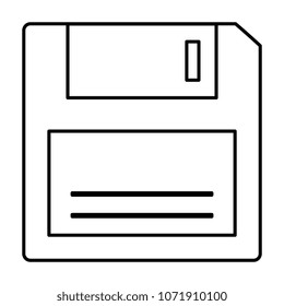 floppy disk retro icon