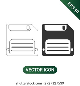 Guardar Conjunto de iconos de disquete