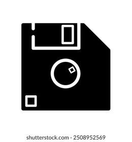  floppy disk, save - vector icon