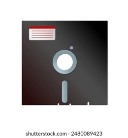 floppy disk - simple  vector illustration