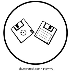 floppy disk symbol