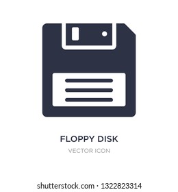 floppy disk upside down icon on white background. Simple element illustration from Hardware concept. floppy disk upside down sign icon symbol design.