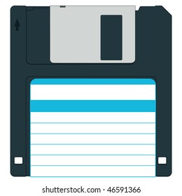 Floppy disk for various designs - without gradients