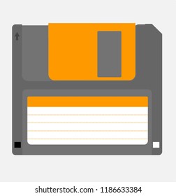 Floppy disk vector