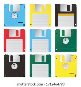 Floppy Disk Vector Illustration 10