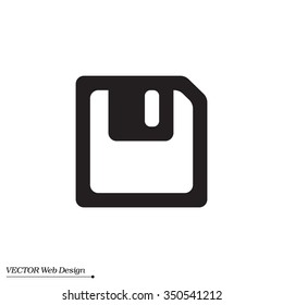 floppy, diskette. symbol store information document. computer floppy disk icon. vector icon