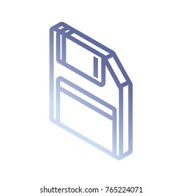 floppy diskette  vector illustration