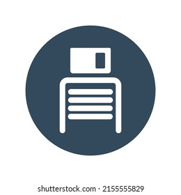 floppy drive Vector icon which is suitable for commercial work and easily modify or edit it

