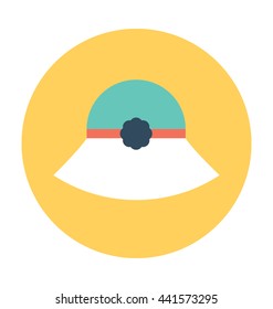 Floppy Hat Vector Icon