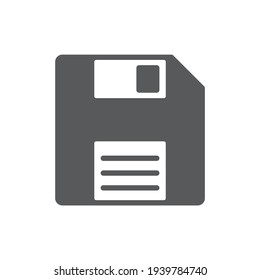 Icono de disquete para proyectos de diseño gráfico