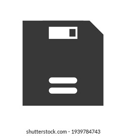 Icono de disquete para proyectos de diseño gráfico