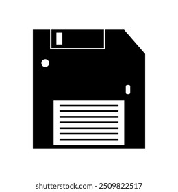Diskettensymbol auf Hintergrund