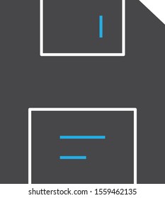 floppy icon isolated on background
