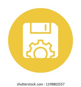 floppy setting Circle Color Glyphs