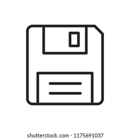 floppy vector icon