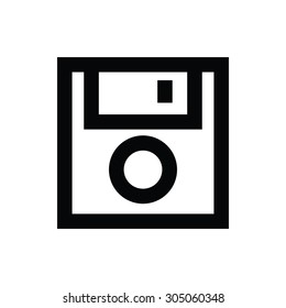 Floppy Vector Icon 