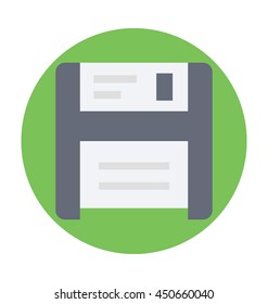 Floppy Vector Icon