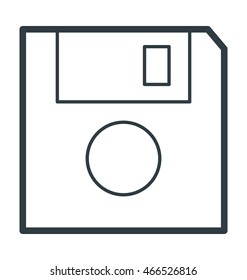 Floppy Vector Icon