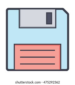 Floppy Vector Icon