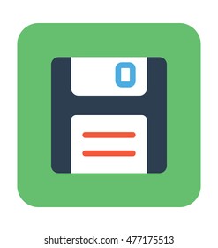 Floppy Vector Icon