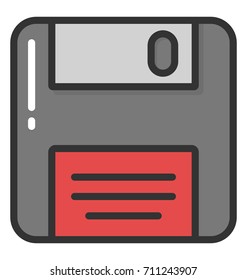 Floppy Vector Icon