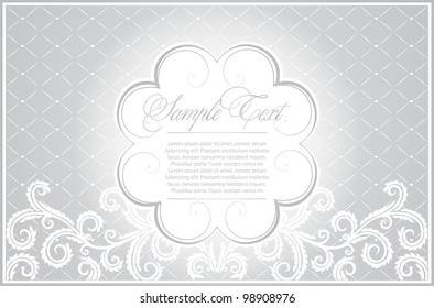 flora abstract card